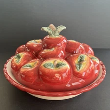 Pfaltzgraff: Apple Pie dish -13 3/8 in Crafted In USA Dishwasher Safe