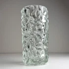 Vintage Sklo Union Czech Glass Vase Rudolf Jurnikl Libochovice 3701 MCM 9,5"