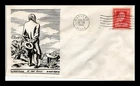 US COVER JOHN G WHITTIER FAMOUS AMERICANS FDC SCOTT 865 AT OAK KNOLL DANVERS