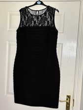 Precis Ladies Size 14 Black Dress 