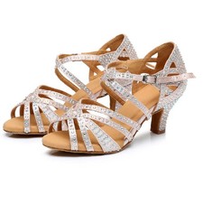 Diamond Latin Dance Shoes Women's Soft Sole Dance Shoes