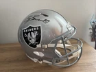 Brock Bowers Autographed Raiders Authentic Speed Helmet Beckett COA