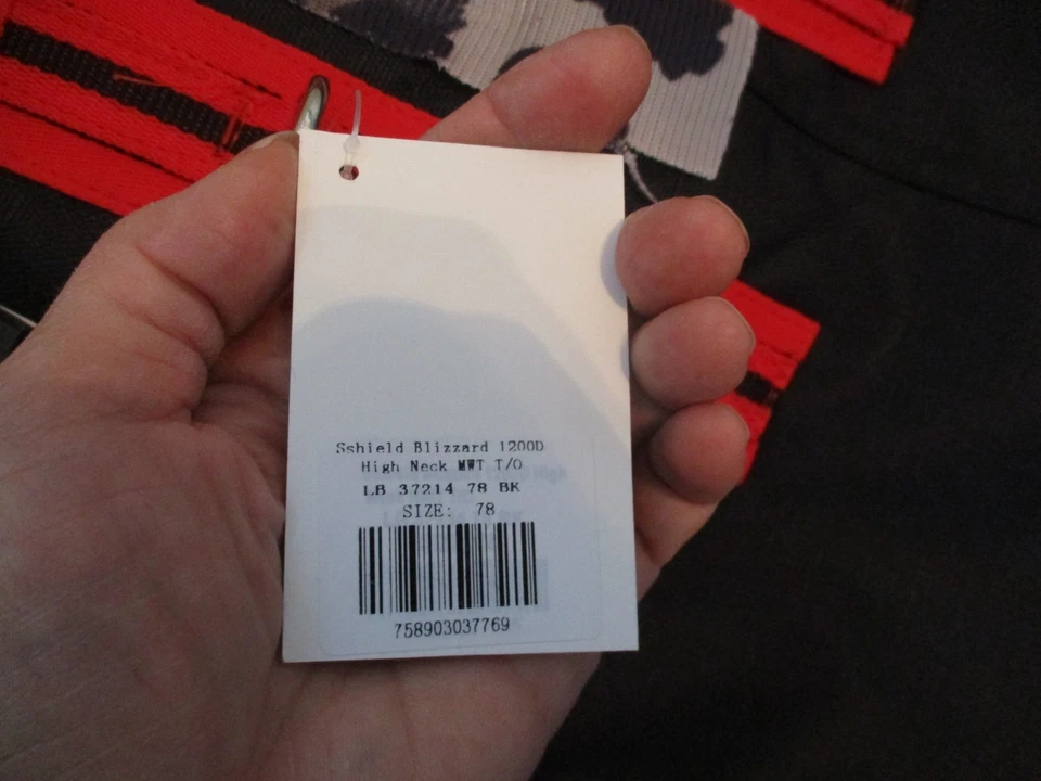 NEW 78" schneiders stormshied blizzard black 1200D MED WEIGHT TURNOUT  BLANKET - Image 2 of 4