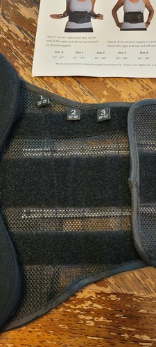 TREND Medical Extend LSO Back Brace DCT-3951 Lumbar Support Adjustable Size,BAG - Picture 13 of 15