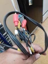 3 RCA Male to 3 RCA Male Cable Audio/Video TV DVD VCR Composite Multi-Pack LOT