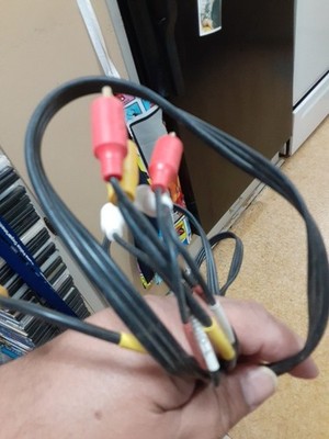 3 RCA Male to 3 RCA Male Cable Audio/Video TV DVD VCR Composite Multi-Pack LOT