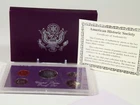 1986-S US Mint 5 coin clad proof set.  American Historic Society. OGP/COA