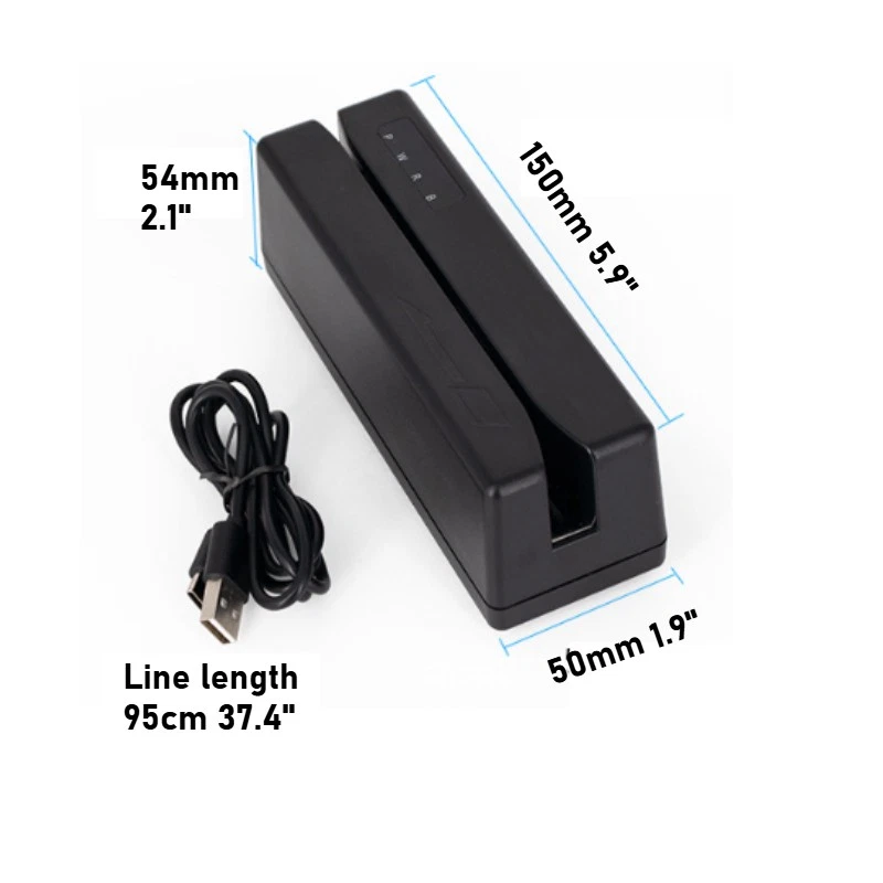 Full Three Track USB Magnetic Card Reader/Writer Encoder MSR909 Multifunctional - Image 3 of 4