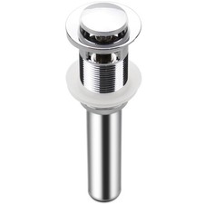 Bathroom Sink Pop Up Drain Assembly With Overflow Fits 1.57 to 2.36 Inch Sink...