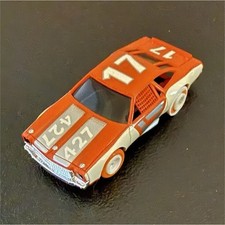 AFX HO Scale Slot Car Race Car #17 Red/White Orange #17 Style