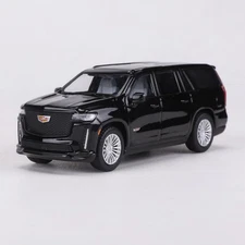 Masdi 1:64 Black Escalade Full Size SUV Sports Model Diecast Metal Car