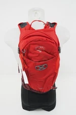 NEW! Osprey Siskin 12 Liter Mountain Bike Hydration Pack Red - W/O Bladder