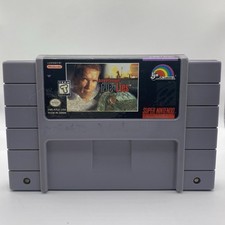 True Lies Super Nintendo SNES Game Cartridge SNS-ATLE-USA Arnold Schwarzenegger