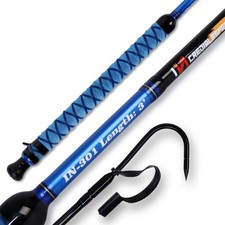 Fishing Gaff Portable Fish Gaff with Stainless Steel Fishing Hook,Non-Slip Grip