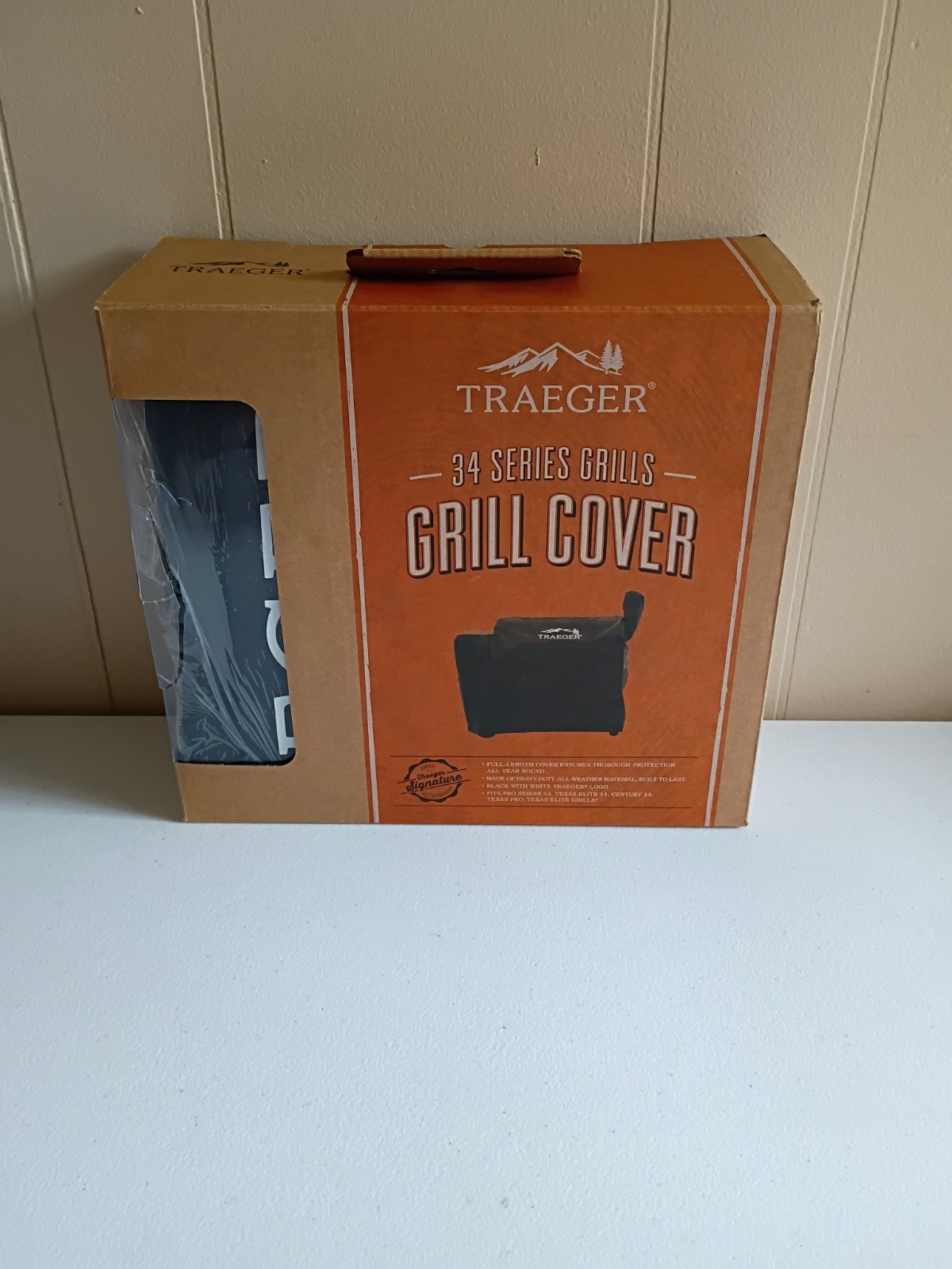 Traeger Full Length Grill Cover for 34 Series Pellet Grill H