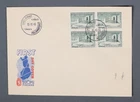 MayfairStamps Finland FDC 1948 Block Sveaborg Fortress First Day Cover aax_38621