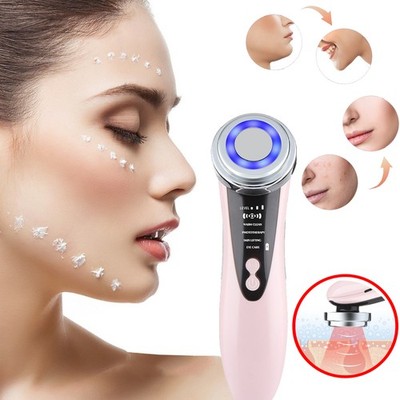 5 IN 1 Facial Beauty Skin Tightening Machine RF LED Light Photon Therapy Device