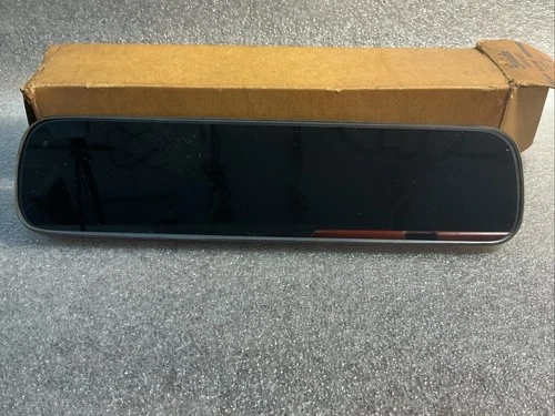 NOS GUIDE REAR VIEW MIRROR GRAY w/ DARK GLASS Original GM deluxe accessory