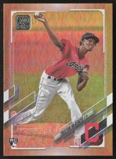 2021-22 Topps Series 1 Triston McKenzie 319 Base Gold foil RC