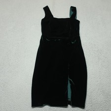 Lulus Baby You're The One Midi Dress Womens S Emerald Green Velvet Sleeveless