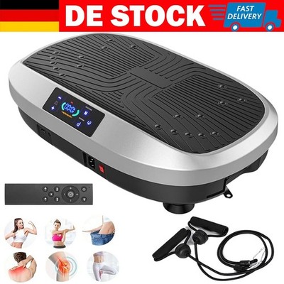 Fitness Vibrationsplatte 120 Level Body Shaper 3D Vibrationstrainer Heimgerät DE