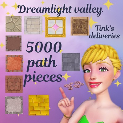 Dreamlight Valley Resources   5000 Pfadstücke nach Wahl