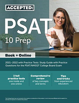 PSAT 10 Prep 2021-2022 mit Praxistests: Study Gui - Taschenbuch NEU akzeptiert