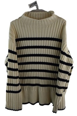 ZARA Beige Strick Pullover Größe L Damen Freizeit Outdoor Oberbekleidung