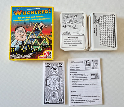 Wucherer! - Abacus Kartenspiel 1997 - vollständig - (sehr) guter Zustand