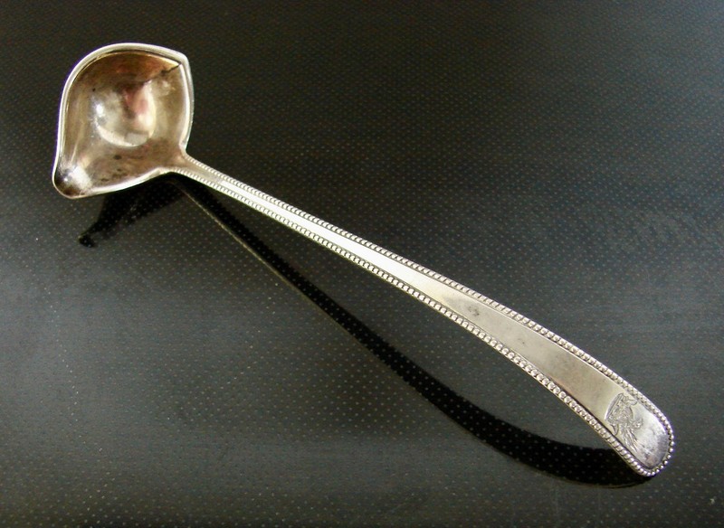 GALT & BROTHER Sterling Silver Ladle 4.5" Antique