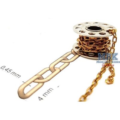 Artscale ASK200-T0260 Kette: Gross - 50 cm lang (Messing)