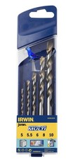 Irwin Multi Drill Bit Set For Cordless Drill Set 5 - 5, 5.5, 6, 8, 10mm 10501939