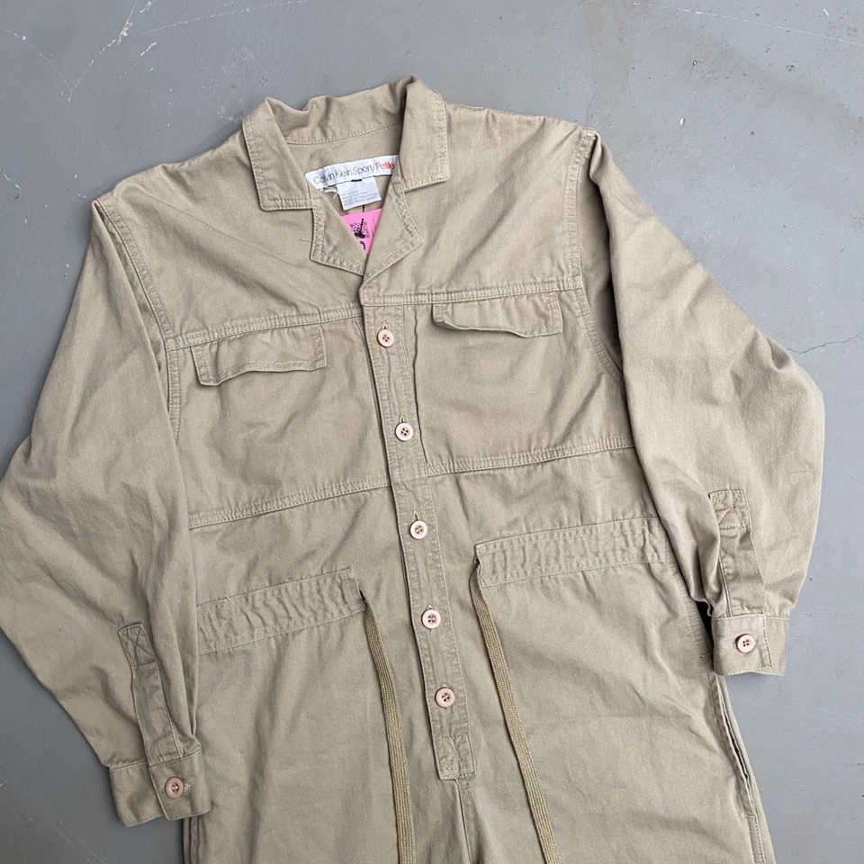 1990s Calvin Klein Sport Petite Coveralls - Image 2 of 4