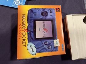 SNK Neo Geo Pocket Color Console CIB Ocean Blue Never Used