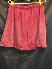 Vintage 80s Nike Basketball Shorts Size X-Large Maroon