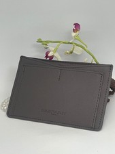 Emporio Armani Passport  Credit Card Holder - Grayish Brown - New