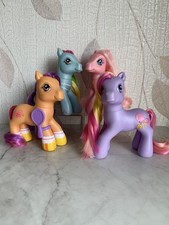 My Little Pony G3 Scootaloo, Pinkie Pi, Rainbow Dash & Treat Triplet 2007 Bundle