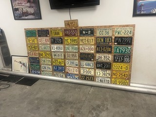 license plates lot