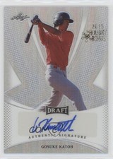 2013 Leaf Metal Draft Holiday Bonus Missing Serial Number Gosuke Katoh Auto 1b8