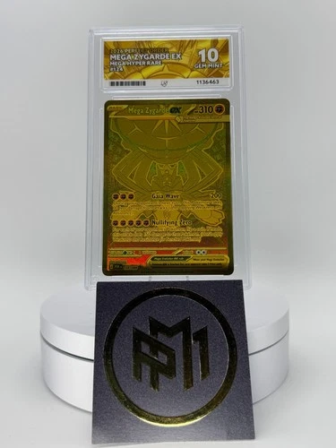 Pokemon - Mega Zygarde ex 124/088 - GEM MINT ACE 10
