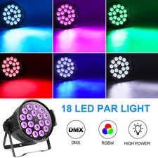 270W 18LED PAR Lights RGBW Stage Lighting DMX DJ Disco Party Club Bar Show Light