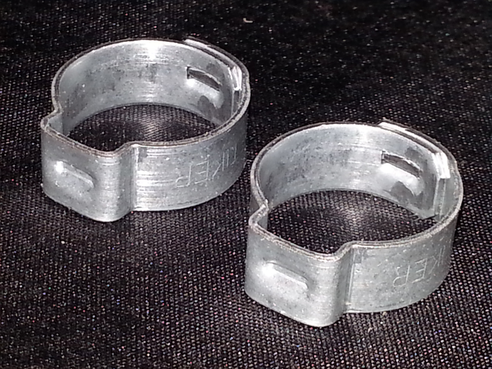 Ford Low Pressure Power Steering Return Hose & Fuel Line Pinch Clamps