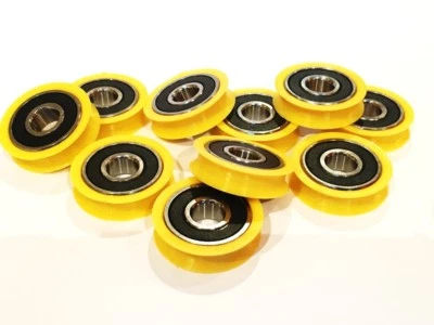 RS PRO RIDERS Round U Groove 608 2rs Bearings Guide Pulley Roller Wheel CNC Bearing V