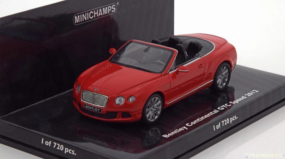 Minichamps 1/18 Bentley Continental GT 2009 Vert Diecast BL570 ED10 Occasion