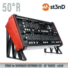 STAND for BEHRINGER DEEPMIND 12D / DEEPMIND 12XD - 50° - Raised (by 50mm)