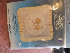 Paragon Stitchery Pillow Kit Unfinished Unopened Precious Moments 14 x 14" Love