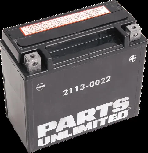 Parts Unlimited AGM Battery YTX20HL-BS Harley Dyna Super Glide T-Sport 01-03 - Image 2 of 4
