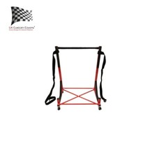 Hardtop Stand (Red) & Custom Cover (Black) - For Porsche Boxster 987 50 44