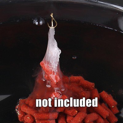 50pcs PVA Water Soluble Bag Carp Fishing Bag Mesh Bag for Solid Bait