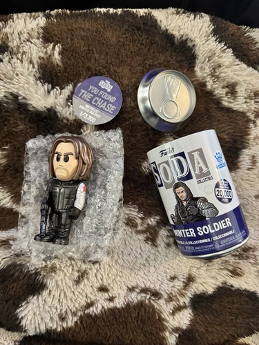 Funko Soda Marvel Captain America Civil War: Winter Soldier Metallic Chase